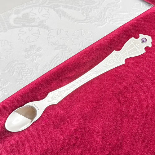 2.7.2697л Лжица латунная в серебрении 2.7.2697л Лжица латунная в серебрении