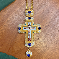 2.10.0401лп-2/1лп Крест наперсный в позолоте
