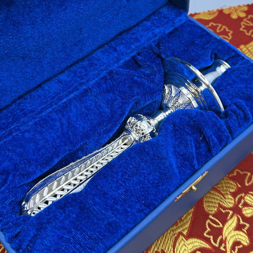 2.7.0946л Подсвечник латунный ручной фото 4 2.7.0946л Подсвечник латунный ручной фото 4