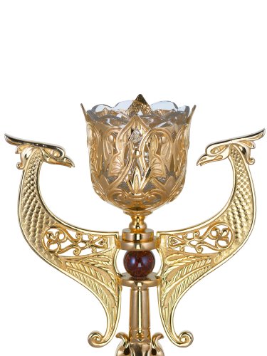 2.7.2065лп Лампада напрестольная в позолоте фото 3 2.7.2065лп Лампада напрестольная в позолоте фото 3