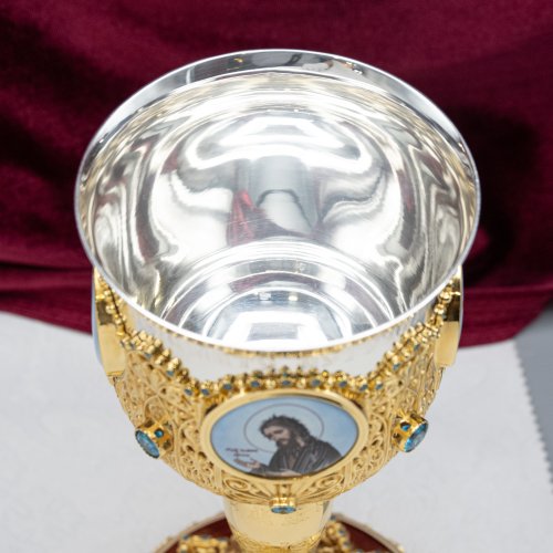 2.7.0893лп-2 Потир мельхиоровый 0,5 л фото 6