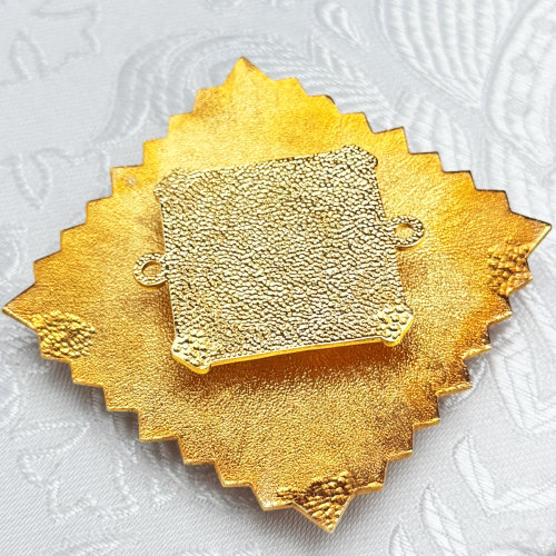 2.7.0404лп-М Мощевик латунный в позолоте фото 5 2.7.0404лп-М Мощевик латунный в позолоте фото 5