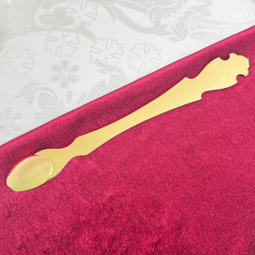 2.7.2697лп Лжица латунная в позолоте фото 5 2.7.2697лп Лжица латунная в позолоте фото 5