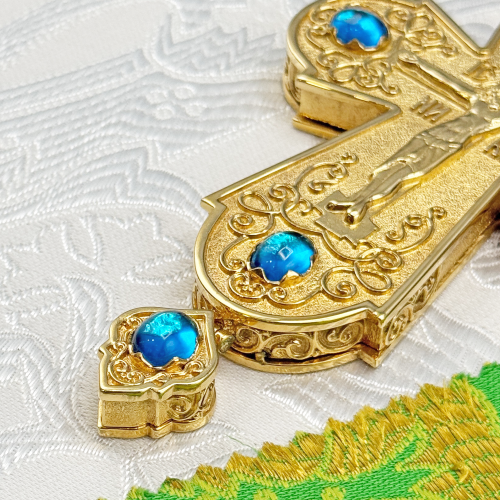 2.10.0365лп/1лп Крест наперсный в позолоте фото 5 2.10.0365лп/1лп Крест наперсный в позолоте фото 5