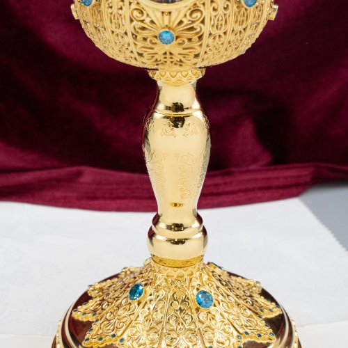 2.7.0893лп-2 Потир мельхиоровый 0,5 л фото 8