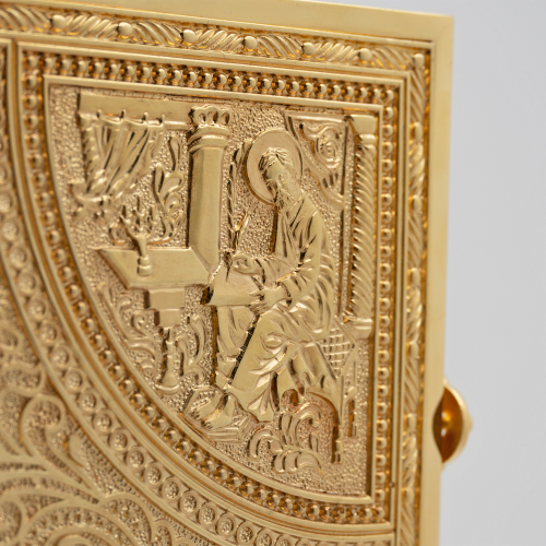 2.7.2228лнп Евангелие с натуральными камнями в позолоте фото 7 2.7.2228лнп Евангелие с натуральными камнями в позолоте фото 7