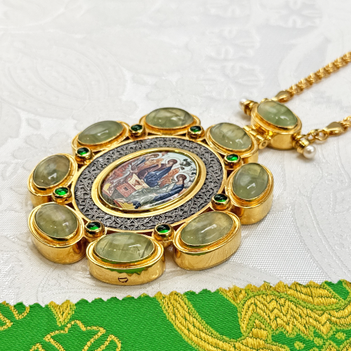 2.7.2432лнпр-2/1лп Панагия с Троицей фото 2