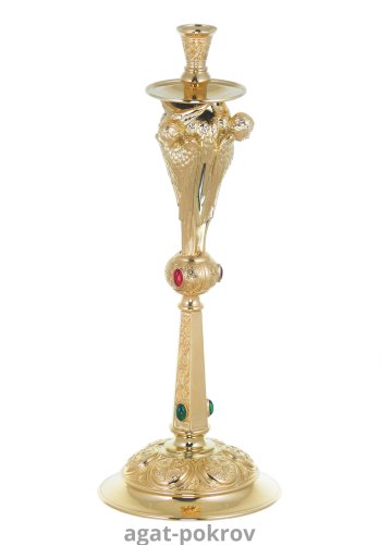 2.7.1717лп Подсвечник в позолоте 2.7.1717лп Подсвечник в позолоте