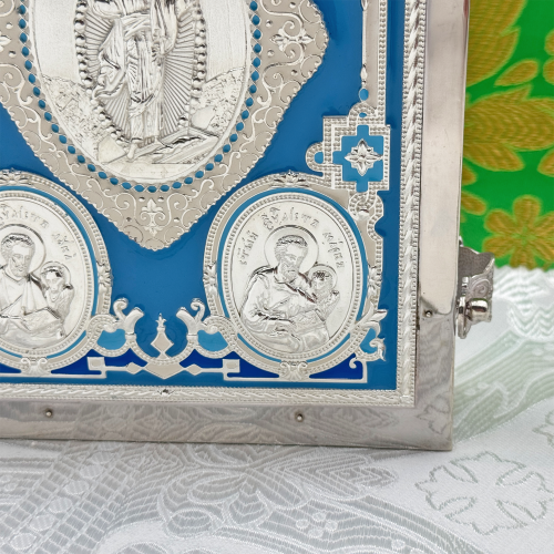 2.7.0697л Евангелие напрестольное в серебрении фото 6 2.7.0697л Евангелие напрестольное в серебрении фото 6