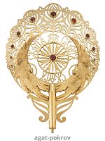 2.7.2227лп-К Рипиды латунные в позолоте (комплект 2 шт.)