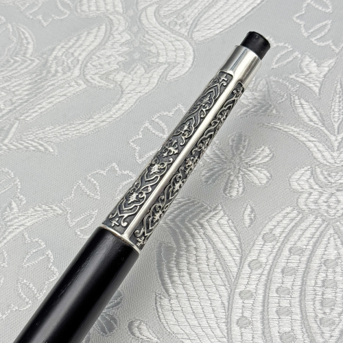 2.7.2799лрч Посох латунный с акрилом в серебрении фото 4