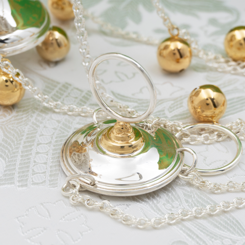 2.7.0888лф Кадило латунное с фрагментарной позолотой фото 6