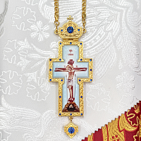 2.10.0549лп-2/1лп Крест наперсный в позолоте