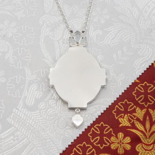 2.7.1590л-2/1л Панагия латунная с цепью фото 6 2.7.1590л-2/1л Панагия латунная с цепью фото 6