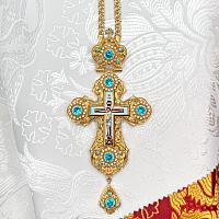 2.10.0348лп-2/1лп Крест наперсный в позолоте