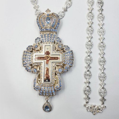 2.10.0327л-2/44л Крест наперсный с цепью