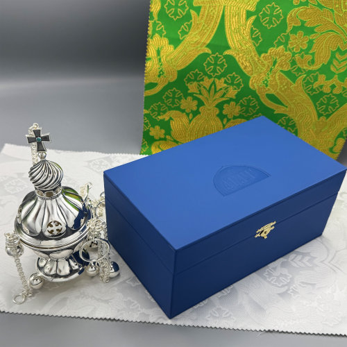 2.7.2588лр Кадило латунное в серебрении фото 3 2.7.2588лр Кадило латунное в серебрении фото 3