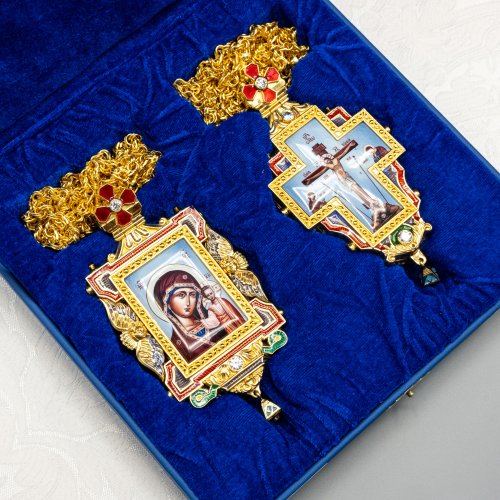 2.7.2708лпэ-2/153лп Панагия в позолоте фото 6 2.7.2708лпэ-2/153лп Панагия в позолоте фото 6