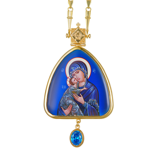 2.7.2484лп-2/64лп Панагия в позолоте