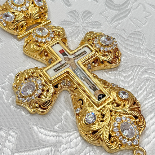 2.10.0156лп-2/1лп Крест наперсный в позолоте фото 6 2.10.0156лп-2/1лп Крест наперсный в позолоте фото 6