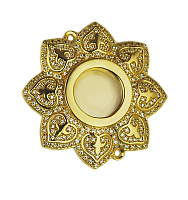 2.7.1036лп Мощевик латунный в позолоте