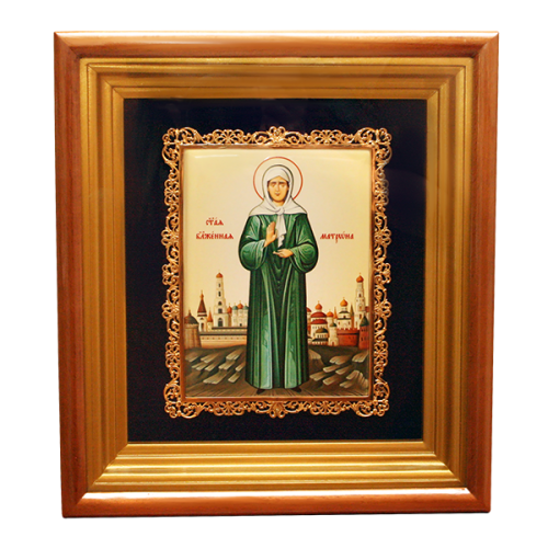 2.14.0133лп-63 Икона настенная - святая блаженная Матрона Московская