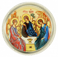 ( 2.7.0810л )( Икона на митру )( Юв. Сплав )