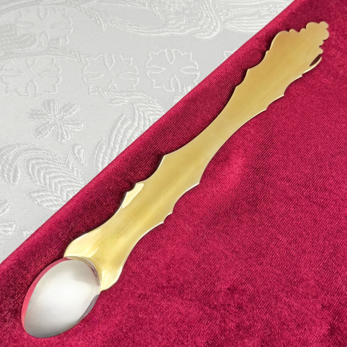 2.7.1114лф Лжица латунная в позолоте фото 4 2.7.1114лф Лжица латунная в позолоте фото 4