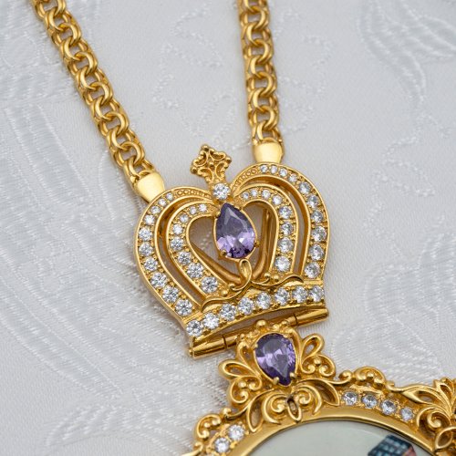 2.10.0285лп-2/1лп Крест наперсный в позолоте с цепью фото 4 2.10.0285лп-2/1лп Крест наперсный в позолоте с цепью фото 4