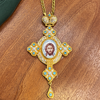 2.10.0429лп-2/1лп Крест наперсный с цепью