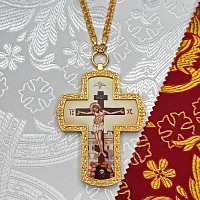 2.10.0490лп-2/1лп Крест наперсный в позолоте