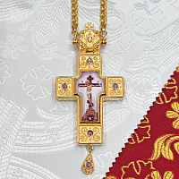 2.10.0643лп-2/1лп Крест наперсный в позолоте