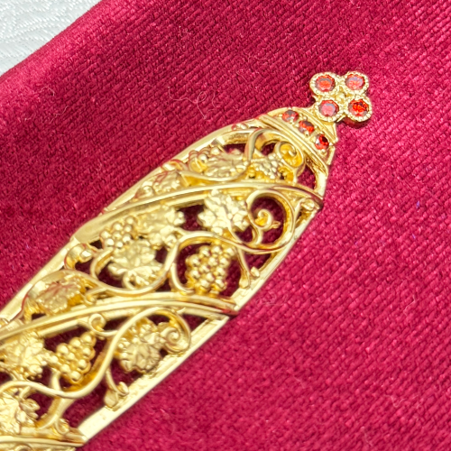 2.7.0724лп Лжица латунная в позолоте фото 5 2.7.0724лп Лжица латунная в позолоте фото 5