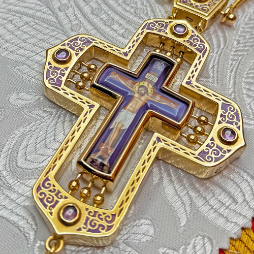 2.10.0433лпэ-2/64лп Крест наперсный фото 5