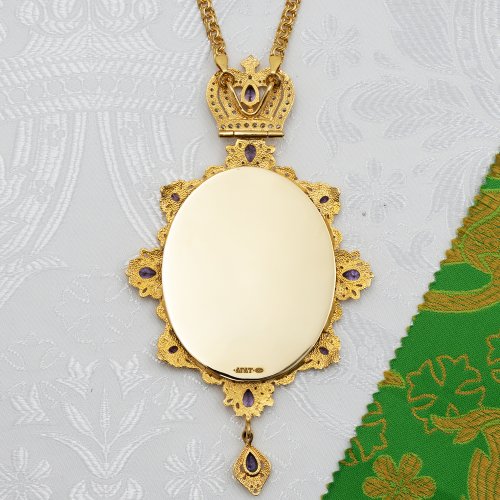 2.10.0285лп-2/1лп Крест наперсный в позолоте с цепью фото 6 2.10.0285лп-2/1лп Крест наперсный в позолоте с цепью фото 6