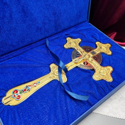 2.7.2586лпэ Крест напрестольный фото 2 2.7.2586лпэ Крест напрестольный фото 2