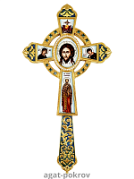2.7.2108лпэ-2 Крест напрестольный в позолоте