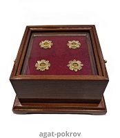 2.7.0415лп/16лп/4 Ковчег для четырех мощевиков