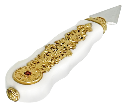 2.7.2332лпм-7 Копие латунное малое в позолоте с ручкой фото 4 2.7.2332лпм-7 Копие латунное малое в позолоте с ручкой фото 4