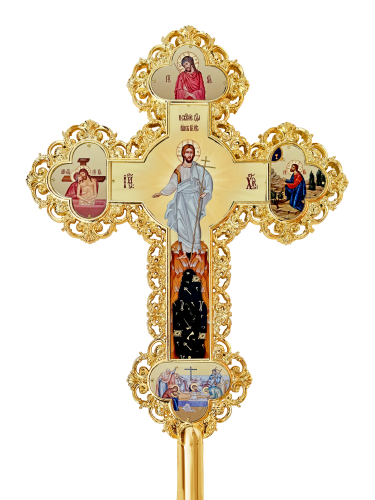 5.7.1573лм-2 Крест запрестольный фото 2 5.7.1573лм-2 Крест запрестольный фото 2