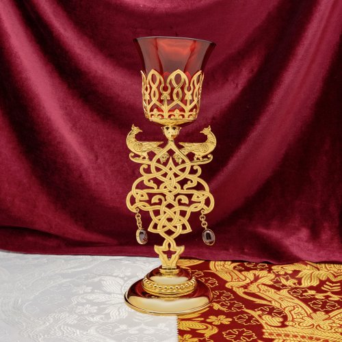 2.7.2871лп Лампада напрестольная в позолоте