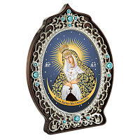 2.78.0969л И.н.латунная Матерь Божия Остробрамская