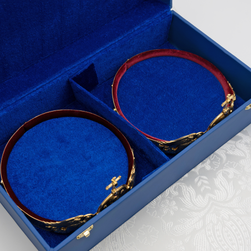 2.7.2900лп-К Венцы латунные в позолоте - комплект фото 3