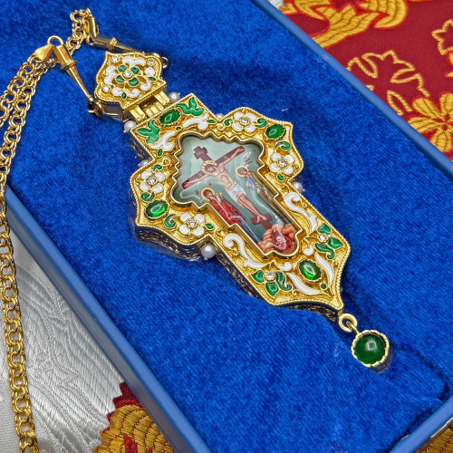 2.10.0451лпэ-2/64лп Наперсный крест фото 6