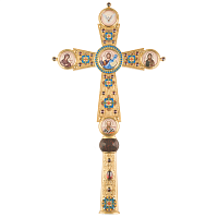 2.7.2267лпэ-2 Крест напрестольный в позолоте