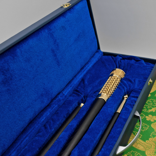 2.7.1928лп Посох латунный в позолоте фото 6 2.7.1928лп Посох латунный в позолоте фото 6