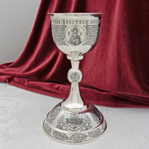 2.7.2795лр Потир на 0.25л в серебрении