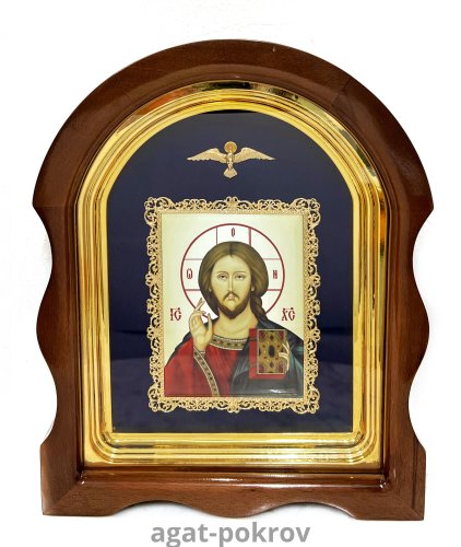 2.14.0174лп-59 Икона настенная - Спаситель фото 4