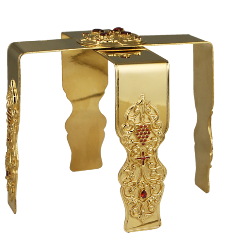 2.7.1044лп Звездица латунная в позолоте 2.7.1044лп Звездица латунная в позолоте