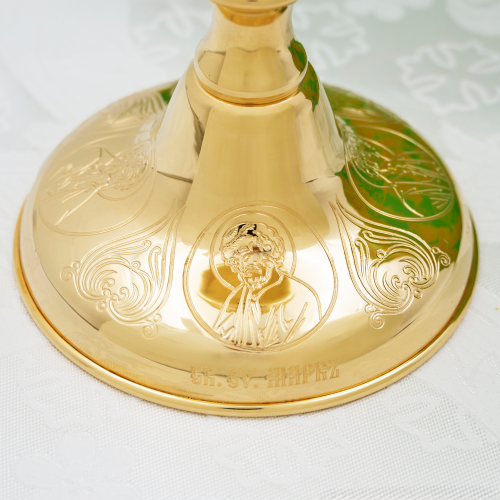 2.7.0316лп Потир латунный в позолоте на 0,25л фото 2